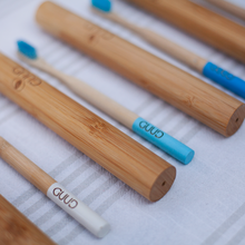 Load image into Gallery viewer, Bamboo Toothbrush and Travel Case - GUUD Products