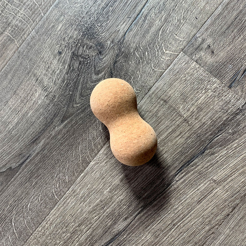 All - Natural Cork Peanut Massage Roller Ball - GUUD Products