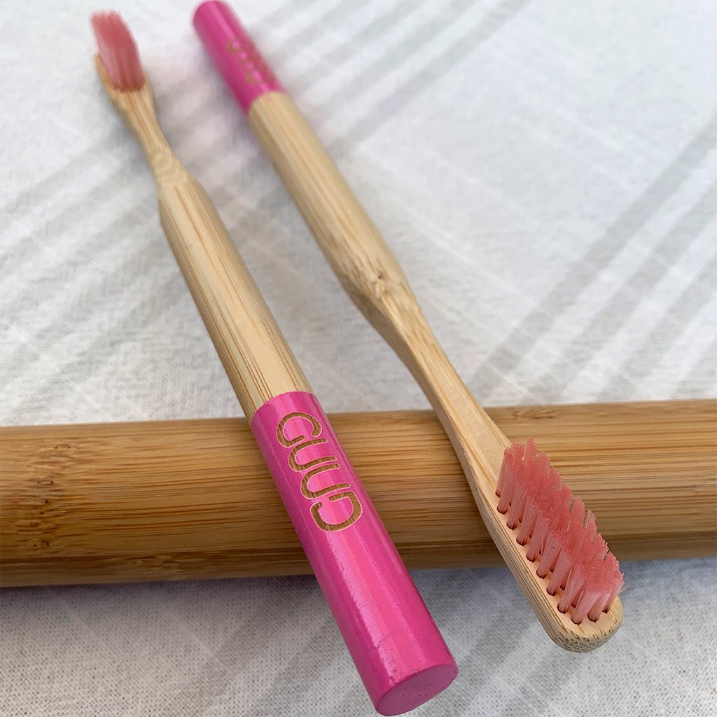 GUUD Brand Bamboo Toothbrush and Travel Case - GUUD Products