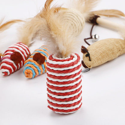 GUUD Kitty All - natural 7 - piece Cat Toy Collection Gift Set - GUUD Products