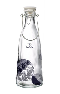 GUUD Brand 17oz Glass Swing-top Bottle