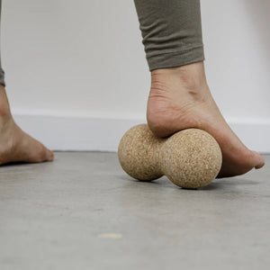 All-Natural Cork Peanut Massage Roller Ball